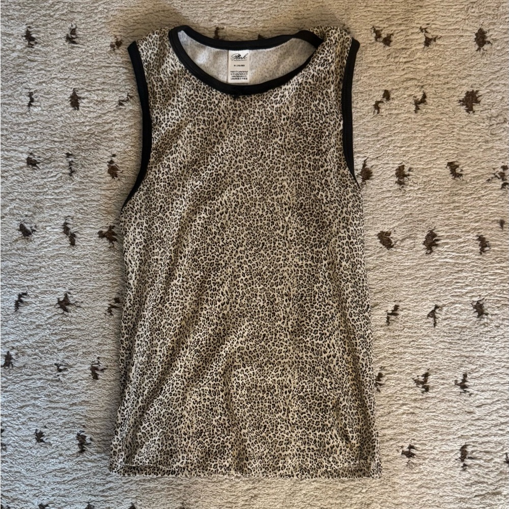 Frankie’s Bikinis x Pink tank top